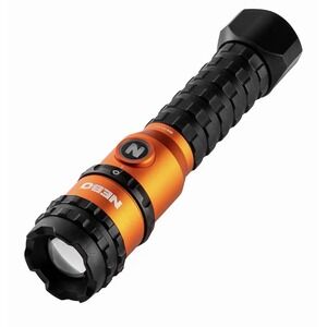 NEBO FL1500 Rechargeable Flashlight 1500 Lumens 5 Modes Magnetic Base 2X Zoom